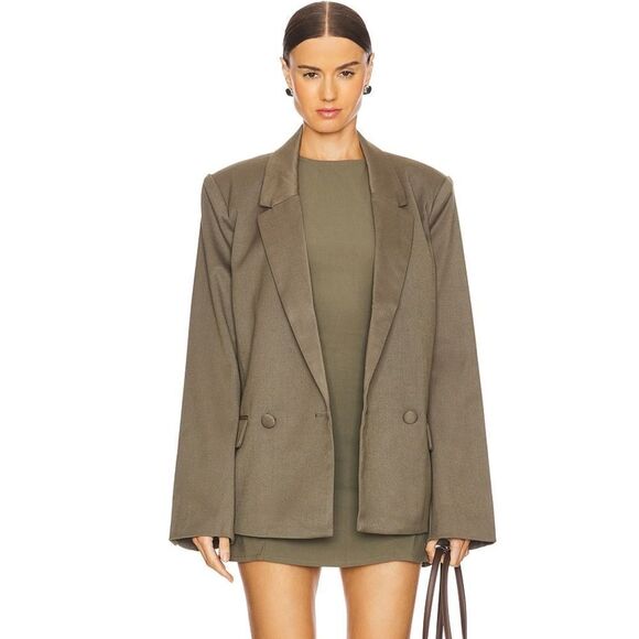 NWOT WeWoreWhat double breasted Boxy women's blazer oversized size small - Picture 2 of 14